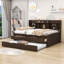 Lit plateforme en bois avec 3 tiroirs Ephinne-361747497-361747493