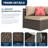 Treyshun Wicker 6-Person Sectional Conversation Sets with Cushions-1153797337-1142133816