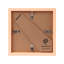 Nicola Spring - 3D Box Photo Frames - 6" x 6" - Light Brown
