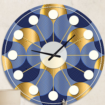 Horloge murale rétro Mid-Century
