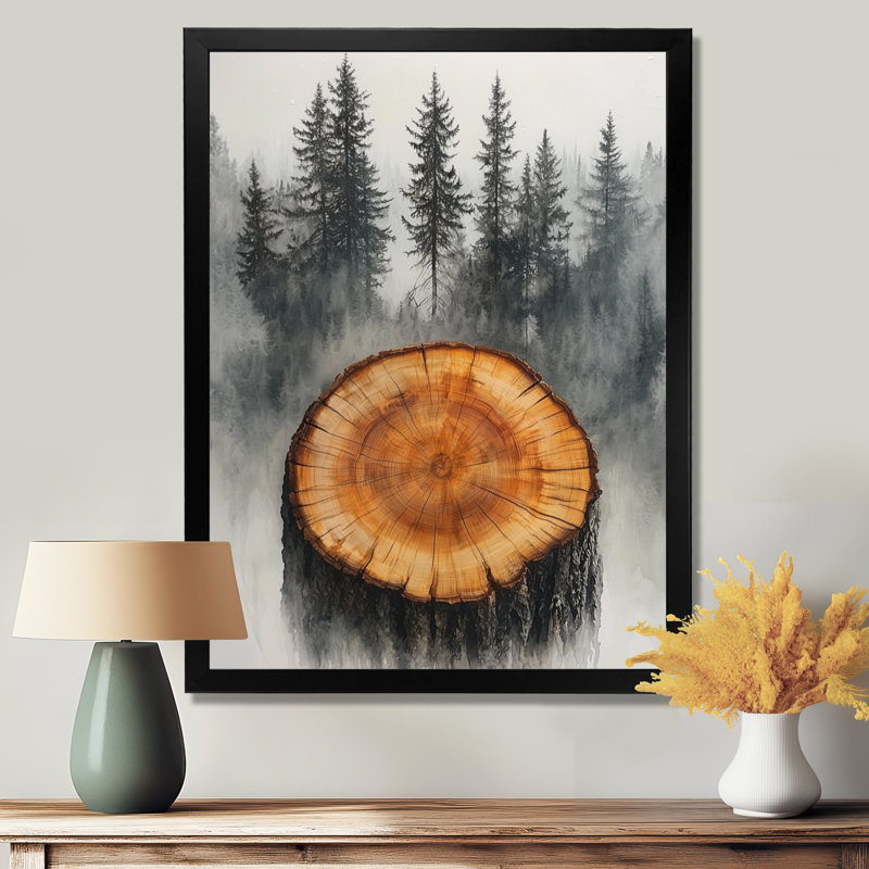 Windhaven - Farm Wall Art, H 20 po x l 12 po, Picture Framed, Noir