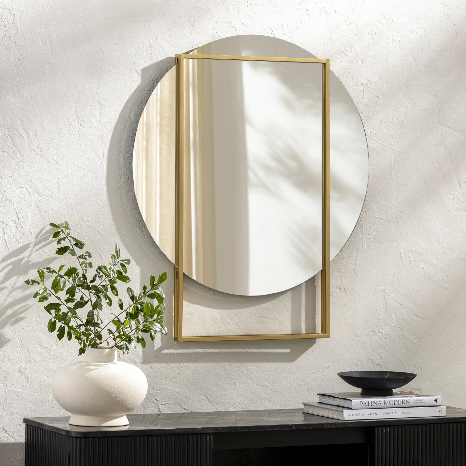 Niculaie Accent Mirror Everly Quinn Size: 35 x 30