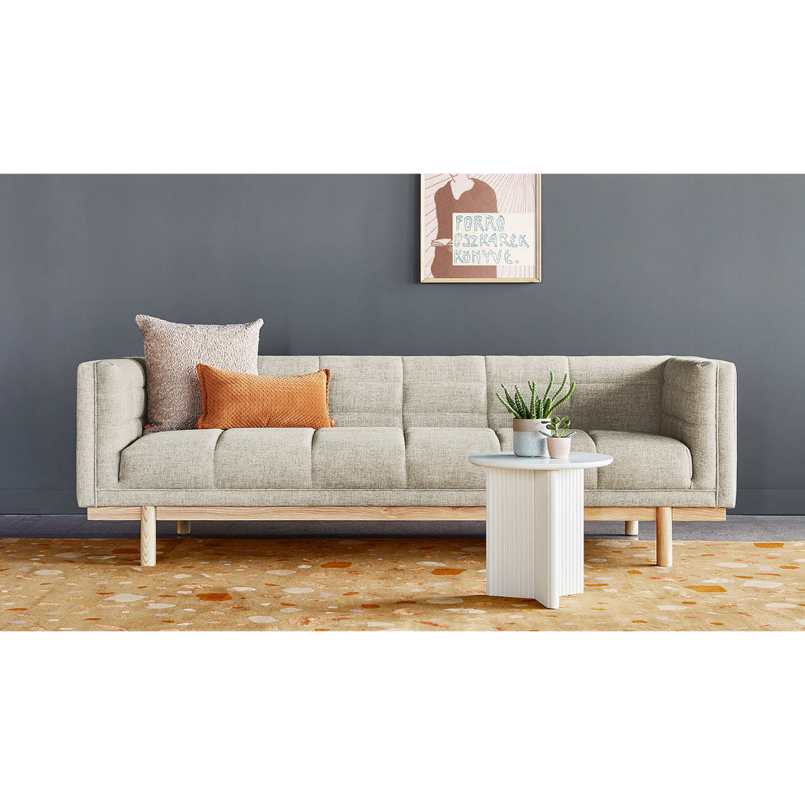 Mulholland Sofa , Caledon Antler Performance Plainweave