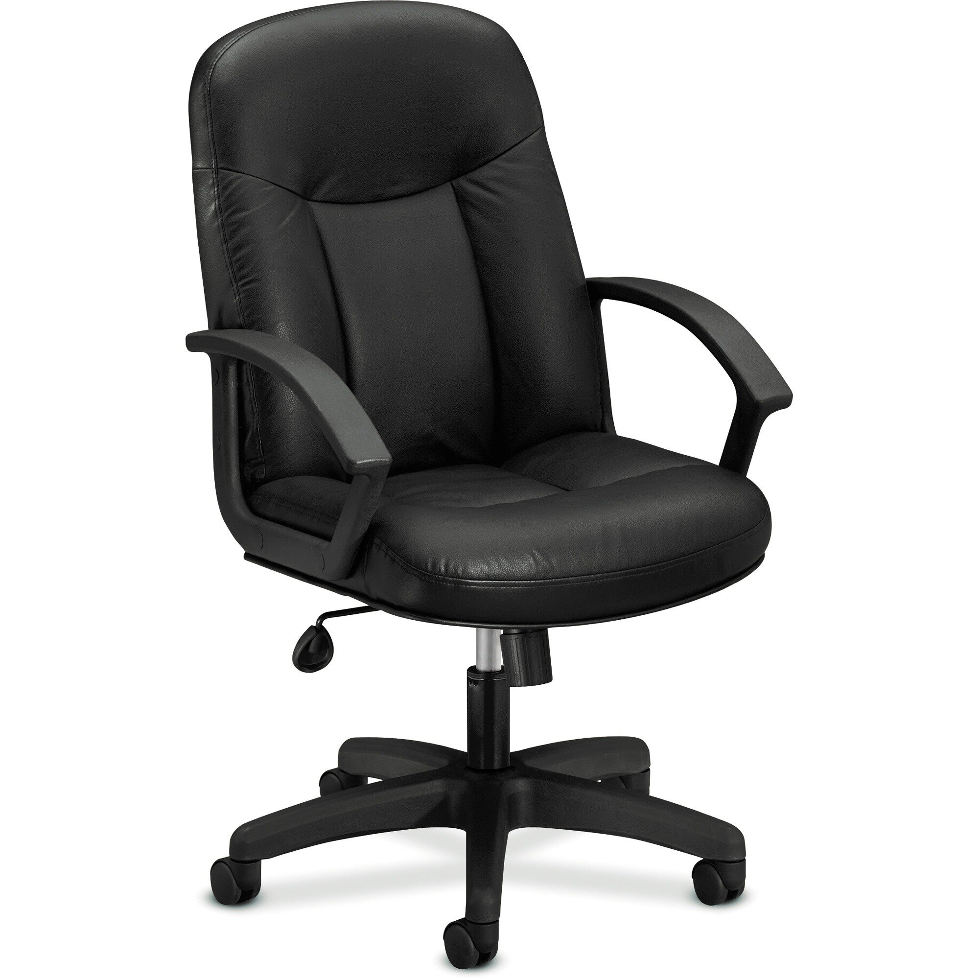 HON Mobile Nesting Ergonomic Genuine Leather Executive Chair & Reviews ...