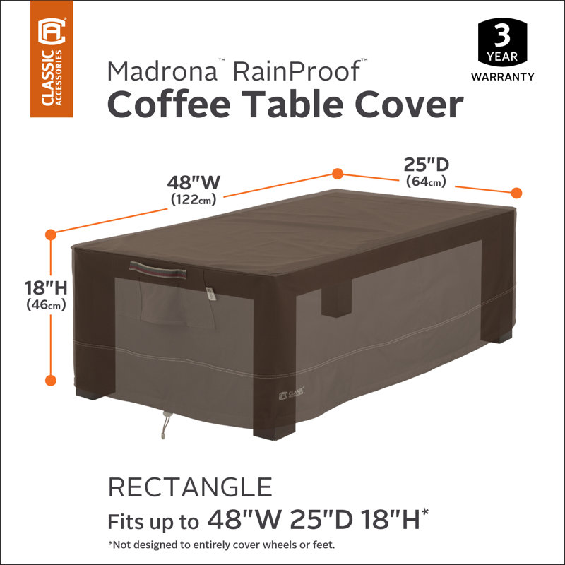 Nathanael Outdoor Patio Table Cover