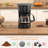 Compact 5-Cup Coffee Maker – 24H Programmable Timer, Keep Warm Function, 25Oz Water Tank, Overheat Protection, And Auto-Shutoff. Ideal For Home, Office, Or Outdoor Adventures (Black)-113319945