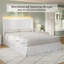 Upholstered Flip Top Storage Bed Frame-678655973-678655982-678655983