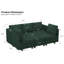 Ozeal 83.4'' Wide Corduroy Modular Storage Sectional Sleeper Sofa-894320237