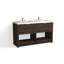Vista 60" W Freestanding Double Bathroom Vanity-429148928-429148937-429149051