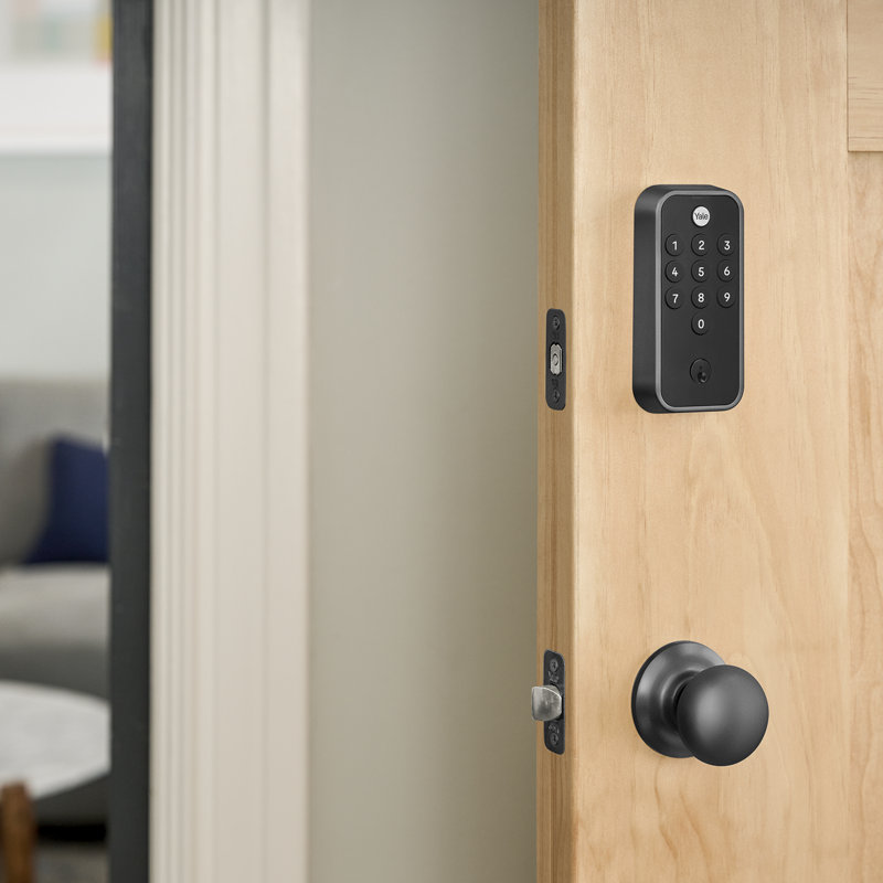 Yale Code Keypad Deadbolt, Matte Black