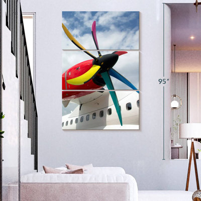 Hélice d'avion Mehar multicolore