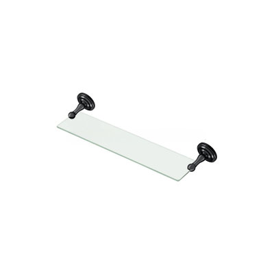 Denn 18" Towel Shelf; R-Series; Black Finish
