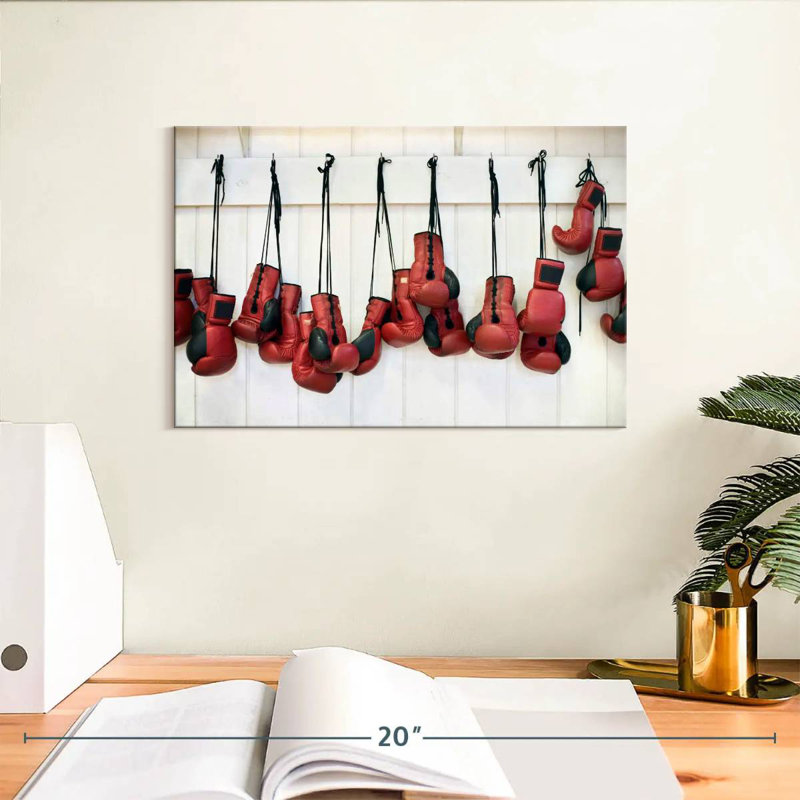 Gants de poinçonnage rouges Sireci, H 8 po x l 12 po