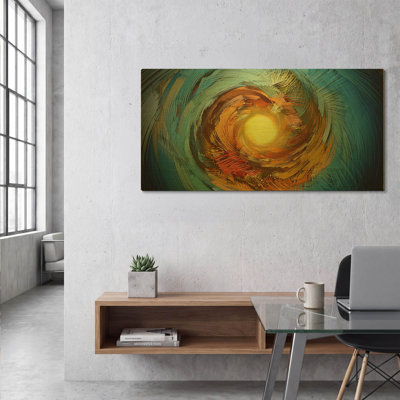 «Parrot Noya 3» par David Manlove, art mural en métal doré, 48 po x 24 po