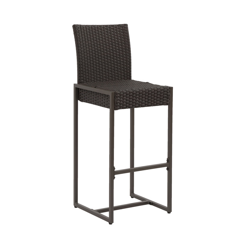 Tabouret de bar 30 po Fulghum, Marron foncé, Brun foncé, 2