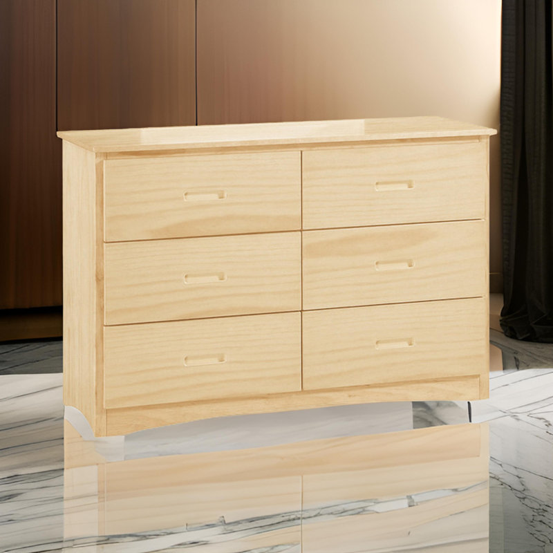 Commode à 6 tiroirs pour enfants Catherine