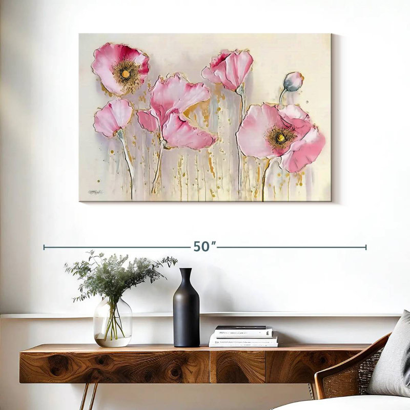 Coquelicots Harnek Spring, H 26 po x l 39 po