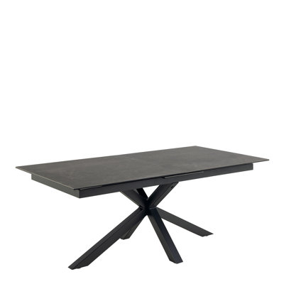 Harrisonburg Extendable Metal Base Dining Table