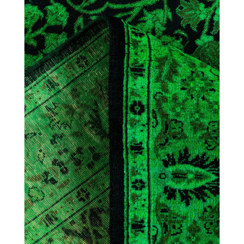 Fine Vibrance One-of-a-Kind 3' 1" X 12' 6" Hand Knotted Area Rug