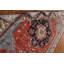 Tapis turc géométrique rouge 8 x 10