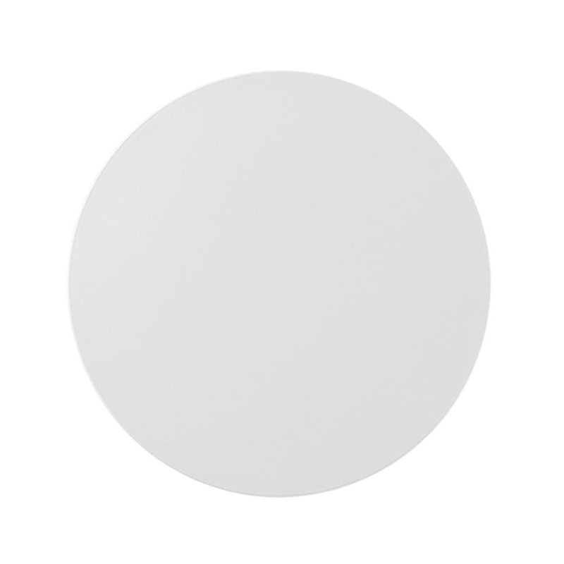 Schaller Glass LED Flush Mounted Sconce, White, 25cm H x 25cm W x 2.5cm D
