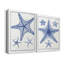 Blue Sea Stars VII - Toile tendue avec châssis de qualité supérieure - Prêt à être accroché-108955684
