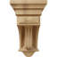 10'' H x 5.5'' W x 5.5'' D Wood Bracket / Corbel-91125152