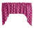White/Fuchsia
