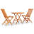 Doral 2 - Person Teak Wood Patio Dining Set with Square Table