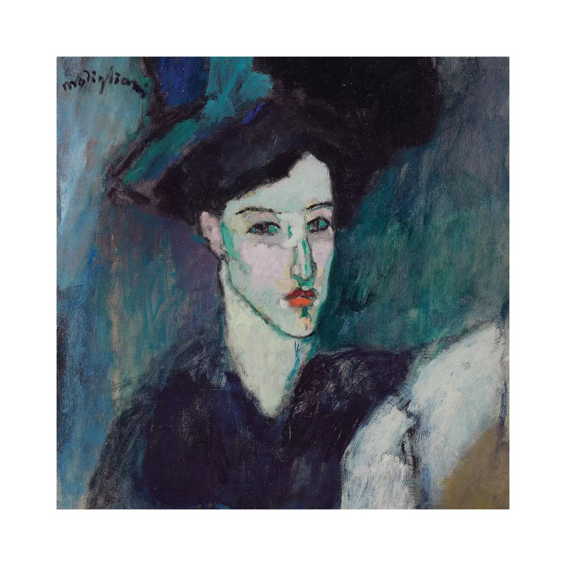 The Jewess, C.1907-1908 by Amedeo Modigliani - Wrapped Canvas Gallery-Wrapped Canvas Giclée, 30.48cm H x 30.48cm W
