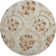 Premium Machine Washable Prisco Terracotta Rug