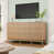 59''w 9 Drawers Natural Oak selected