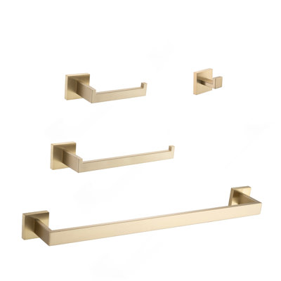 Ensemble de quincaillerie de salle de bain 4 pièces