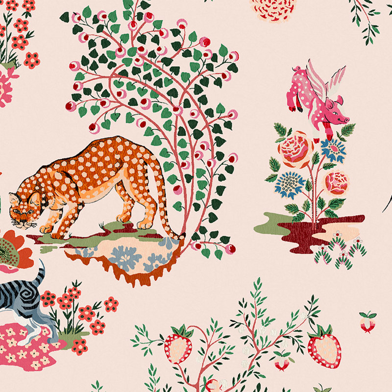 Vassaux peint Royaume, Rose