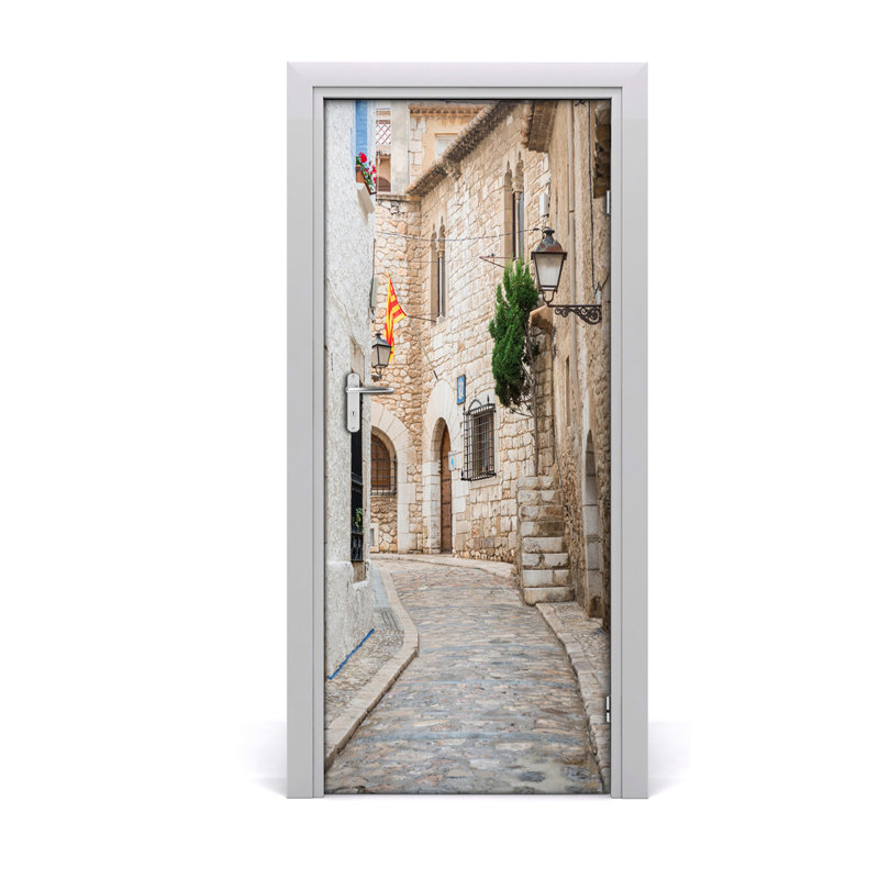 S Self Streets Of Spain Door Decal