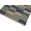 Tapis ivoire en laine 5 pi 5 po x 7 pi 10 po one-of-a-kind fait main kilim Leming