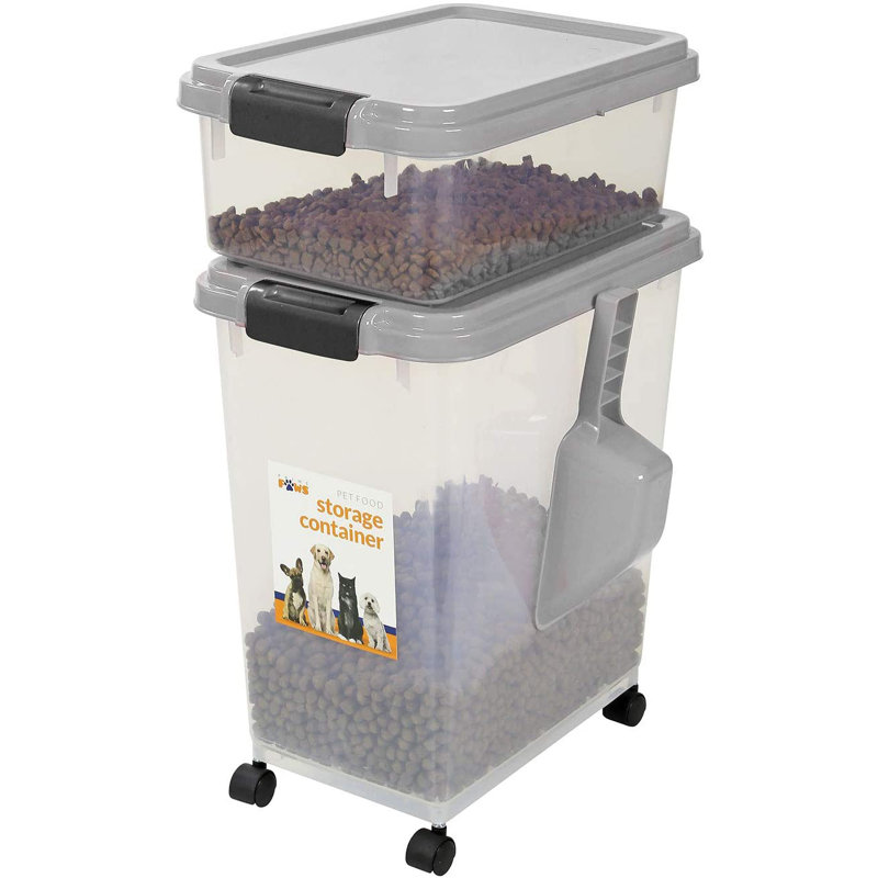 Taylor Food Storage Container, Grey/Black/Transparent