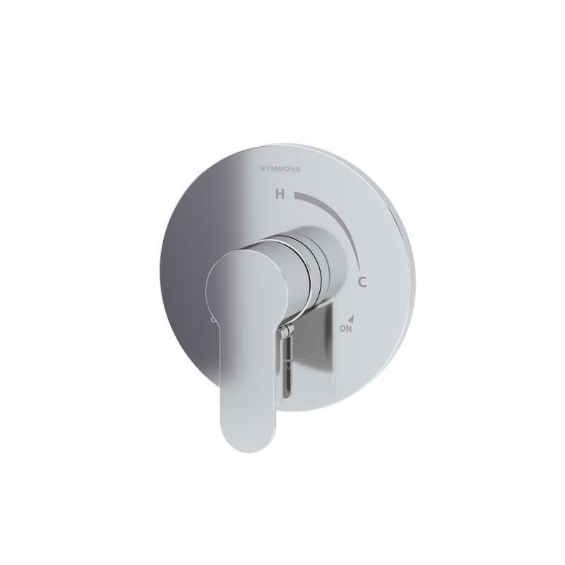 Garniture de robinet de douche avec contrôle de volume Identity, Chrome poli