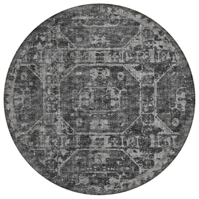 Fenwick Indoor/Outdoor Area Rug with Non-Slip Backing