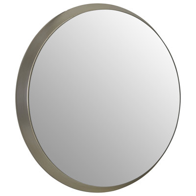 Carleen Metal Flat Wall Mirror