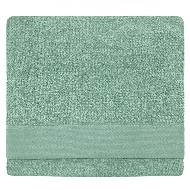 Midweight Bath Sheet, Smoke Green