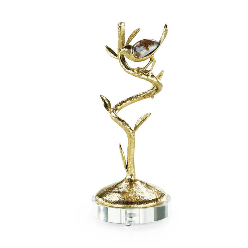 Nested Stone Bird Sculpture I