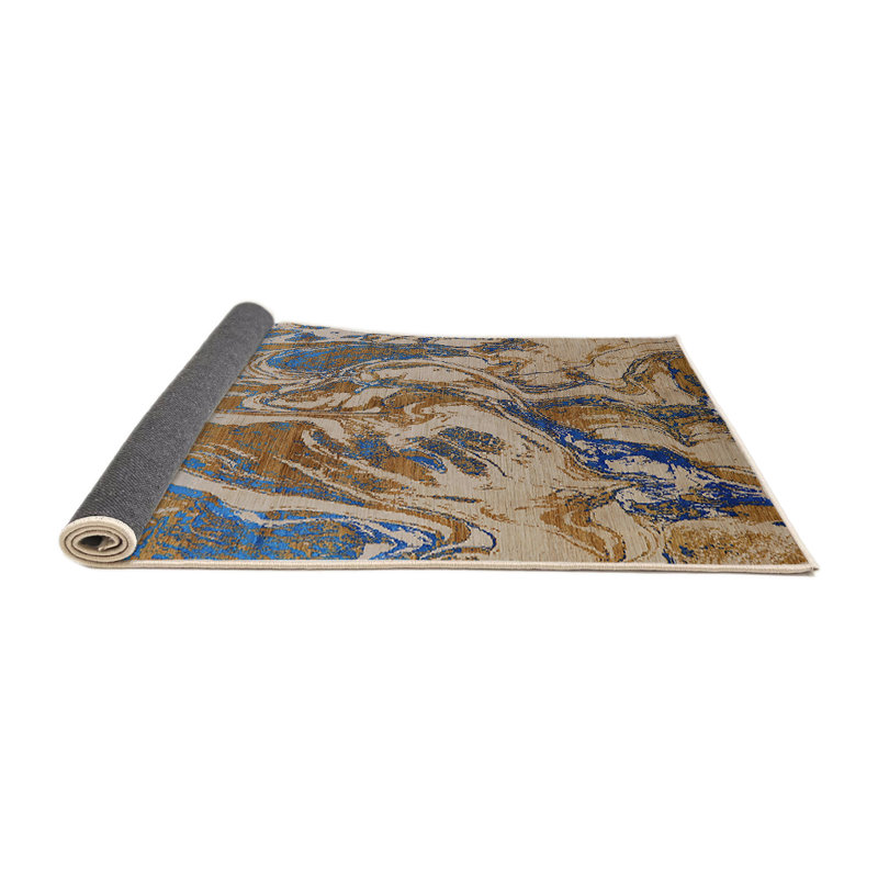 Tapis beige Stromberg, Rond 4 pi