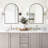 Arch Metal Arched Wall Mirror-1606891550-1606891548