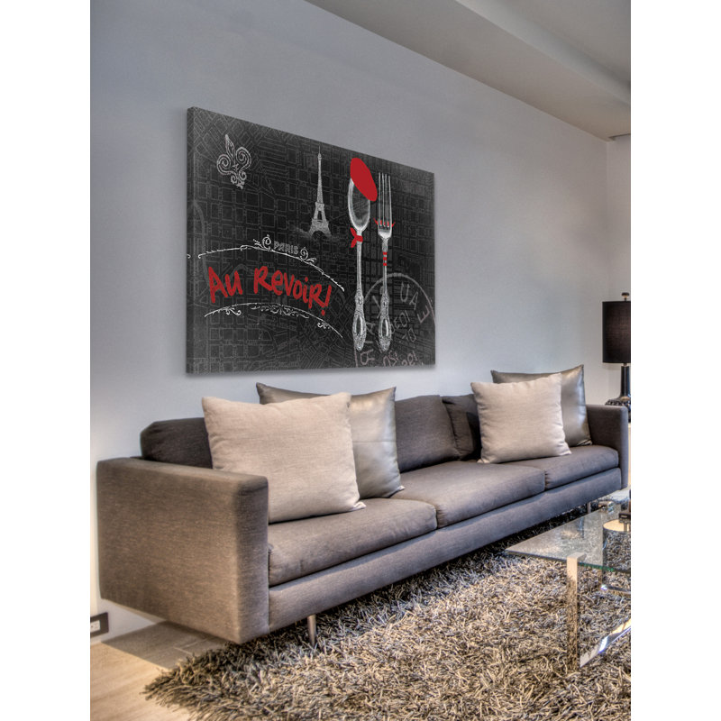 Au Revoir! - Wrapped Canvas Print, 101 cm H x 152 cm W
