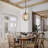 12.62" 1 - Light Lantern Geometric Chandelier