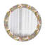 Huldar Glass Flat Wall Mirror