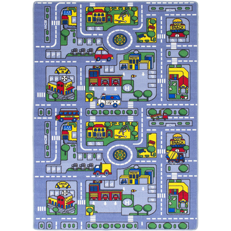 Jaclynn Nylon Rug, Rectangle 7'3" x 10'2"
