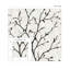 Rouleau de papier peint adhésif Sivia Contrast Tree Silhouette L 18 pi x l 20,9 po