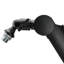  Bras de microphone réglable Mps-1 - Rotation à 360 °, fabrication en acier robuste et gestion des câbles pour la diffusion / l'enregistrement